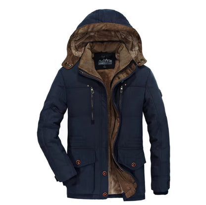 Luxe Men's Winter Jacket | Insulated, Classic Design 0