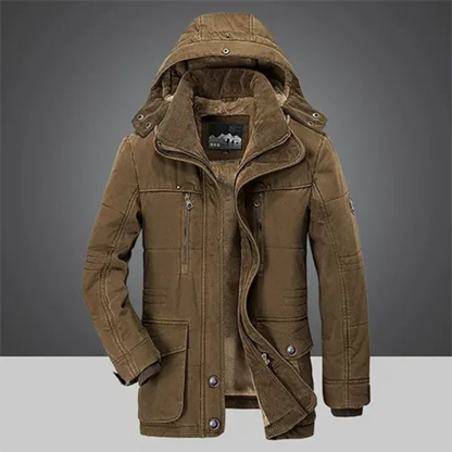 Luxe Men's Winter Jacket | Insulated, Classic Design 2