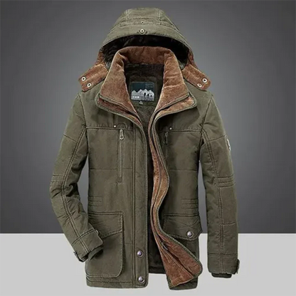 Luxe Men's Winter Jacket | Insulated, Classic Design 3
