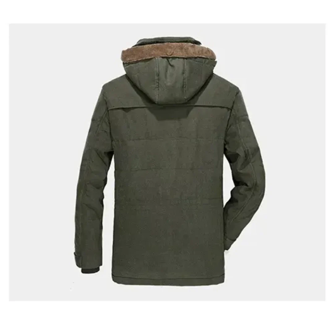 Luxe Men's Winter Jacket | Insulated, Classic Design 4