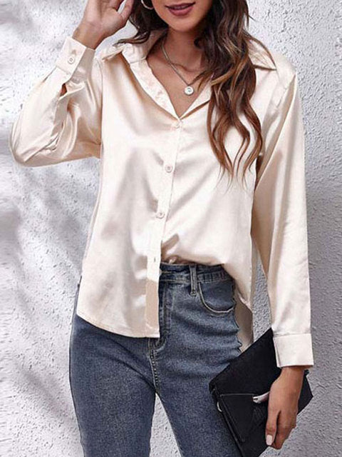 Luxe Women's Long-Sleeved Shirt | Elegant Design 0