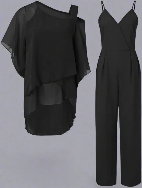 Luxe Women's Set | Elegant Chiffon, Comfortable Fit 2