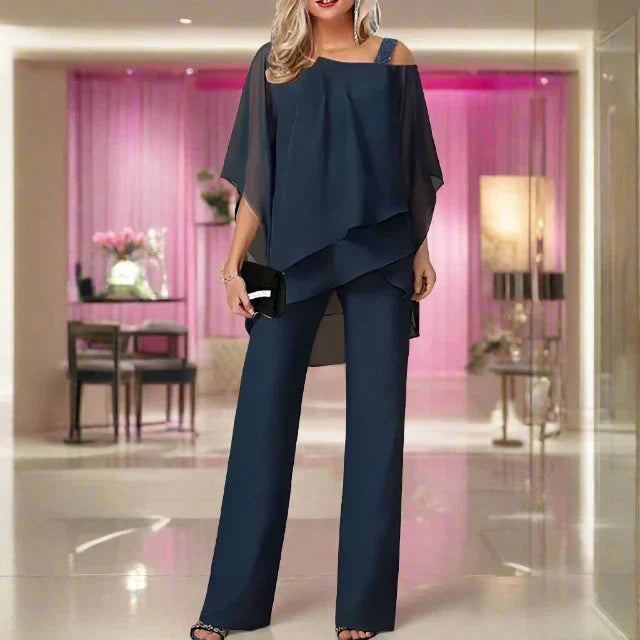 Luxe Women's Set | Elegant Chiffon, Comfortable Fit 6
