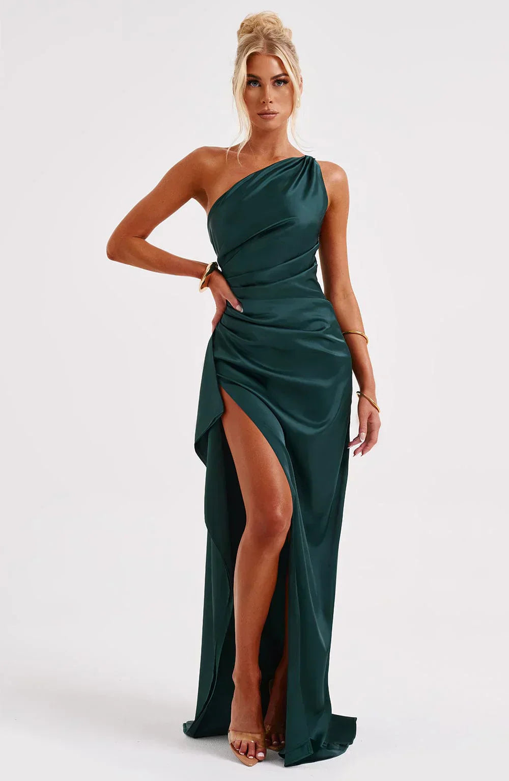 Lydia Women's Maxi Dress | Asymmetric Design, Elegant Evening Wear 11