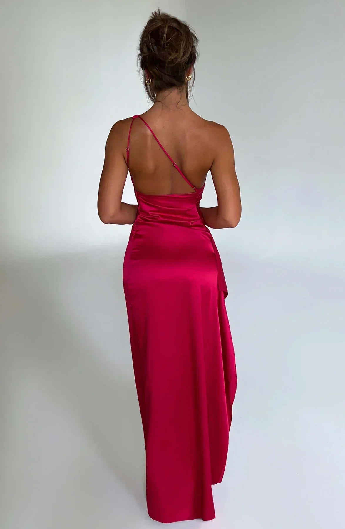 Lydia Women's Maxi Dress | Asymmetric Design, Elegant Evening Wear 2