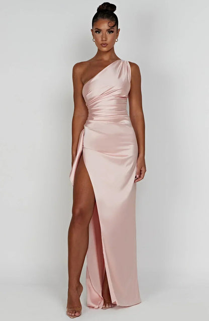 Lydia Women's Maxi Dress | Asymmetric Design, Elegant Evening Wear 5