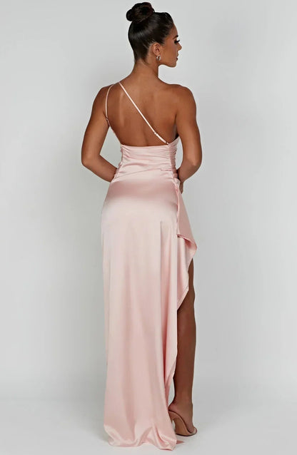 Lydia Women's Maxi Dress | Asymmetric Design, Elegant Evening Wear 6