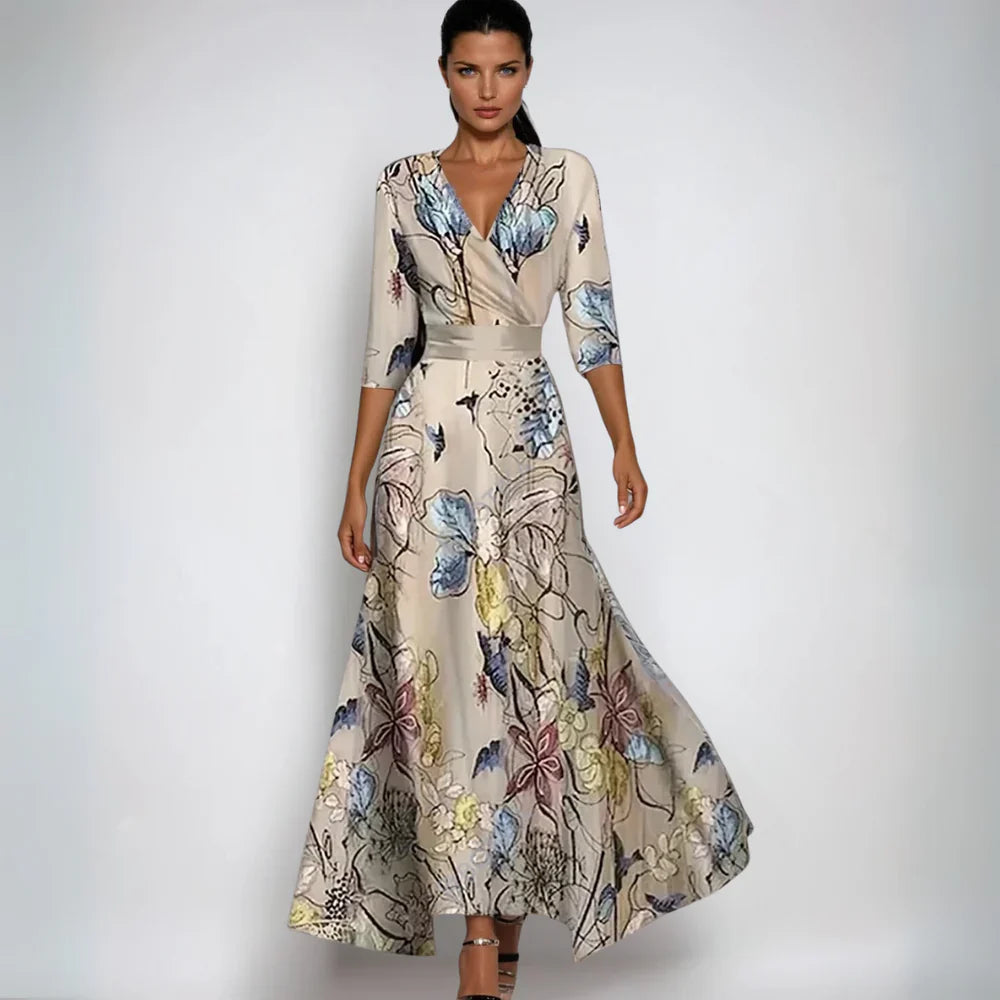 Lynor Women's Floral Dress | Elegant Design, All-Day Comfort 6