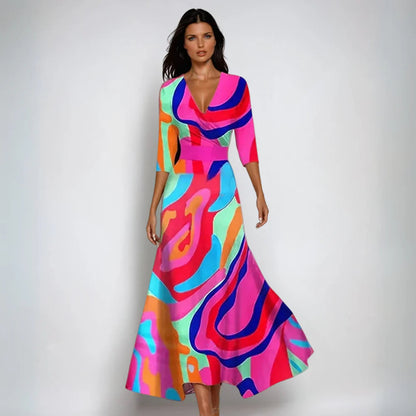 Lynor Women's Floral Dress | Elegant Design, All-Day Comfort 7