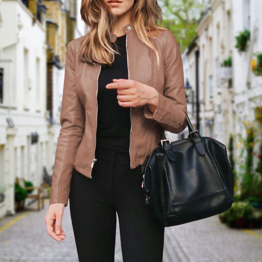 Mabel Women's Jacket | Tailored Slim Fit, Zip-Up Closure 1