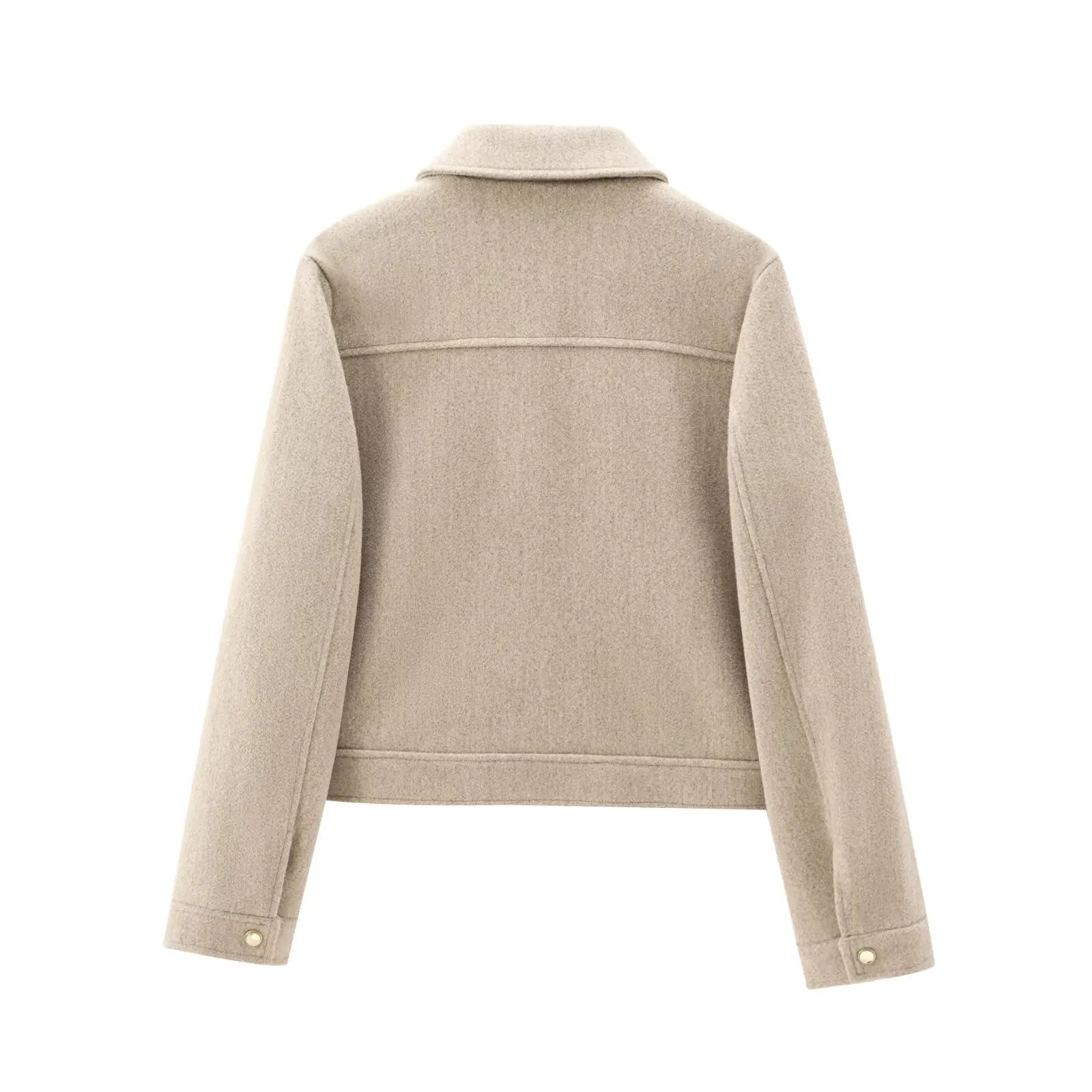 Mara Women's Cropped Jacket | Modern Utility Design, Structured Fit 4