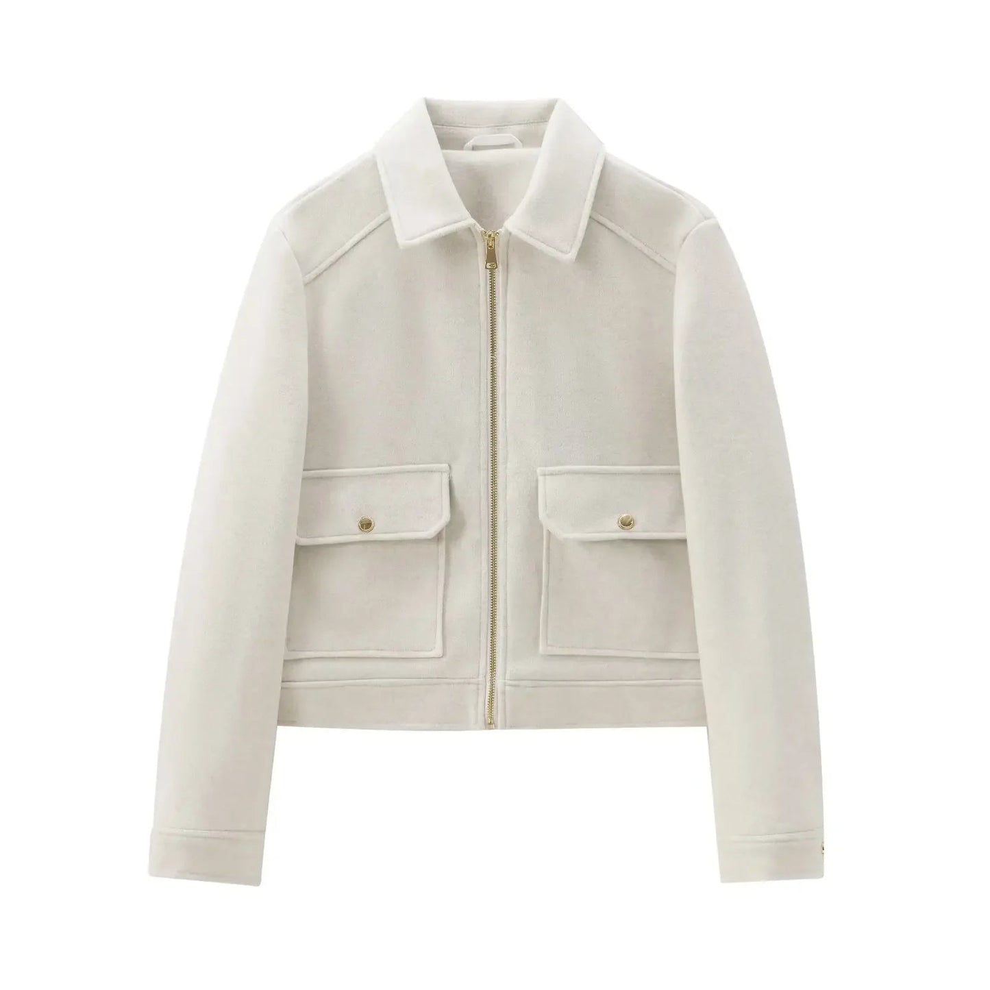 Mara Women's Cropped Jacket | Modern Utility Design, Structured Fit 6
