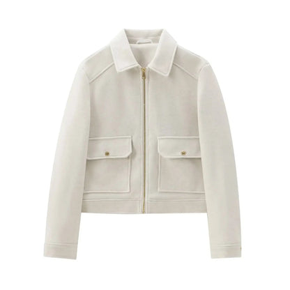 Mara Women's Cropped Jacket | Modern Utility Design, Structured Fit 6