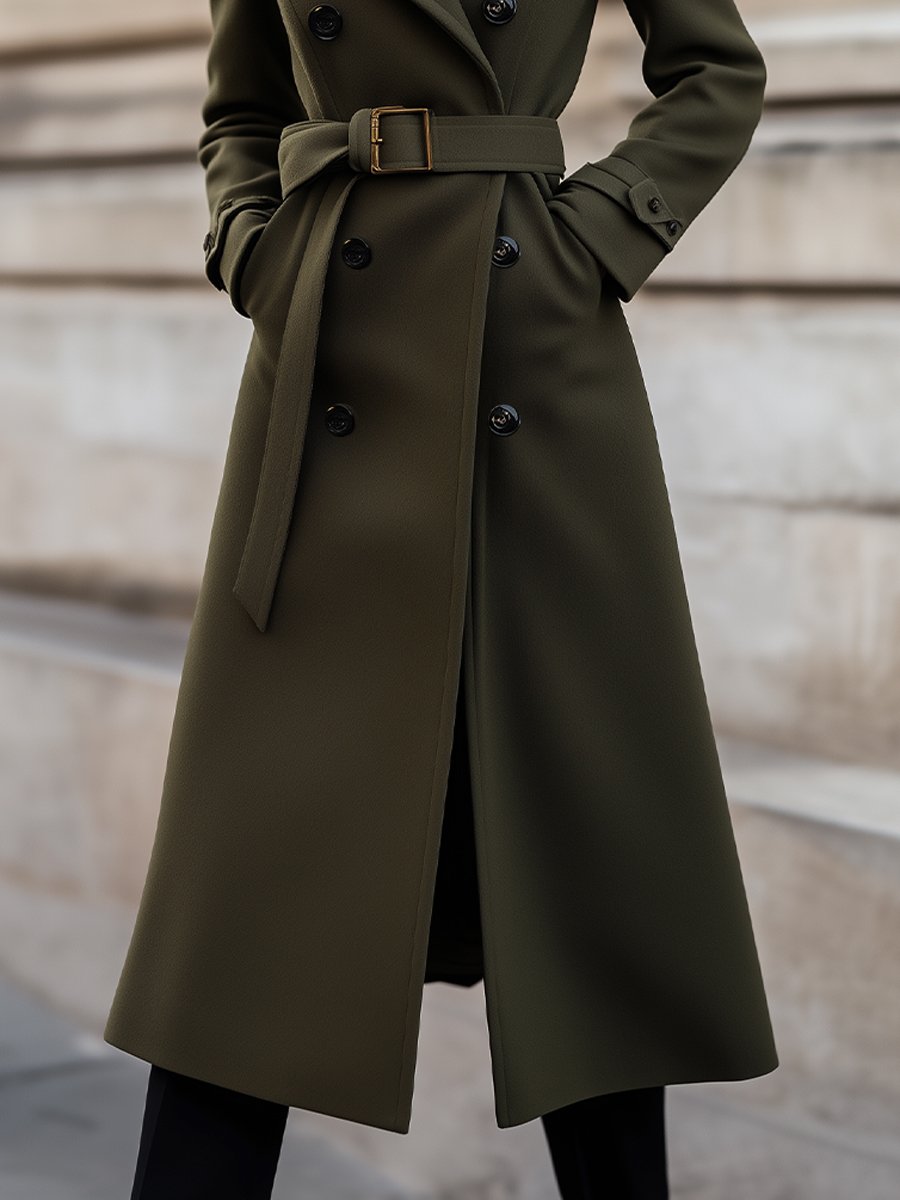 Mara Women's Trench Coat | Elegant Belted Design for Winter 2