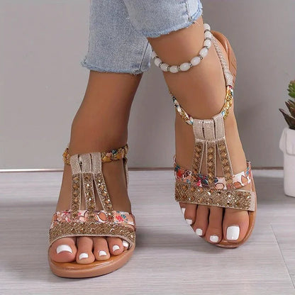 Marla Women's Wedge Sandals | Cushioned Sole, Lightweight Breathable Design 0