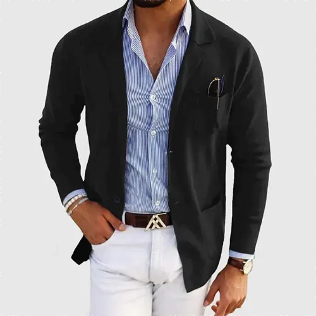 Mason Men's Blazer Jacket | Grey, Casual Comfort, Timeless Design 4