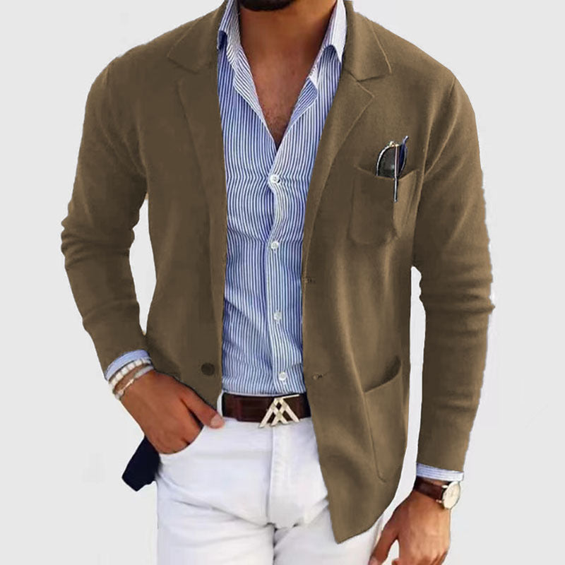 Mason Men's Blazer Jacket | Grey, Casual Comfort, Timeless Design 6