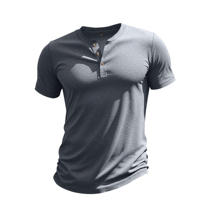 Maverick Men's Henley T-Shirt | Relaxed Fit, Soft Fabric 1