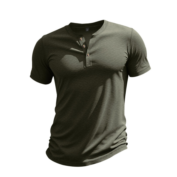 Maverick Men's Henley T-Shirt | Relaxed Fit, Soft Fabric 2