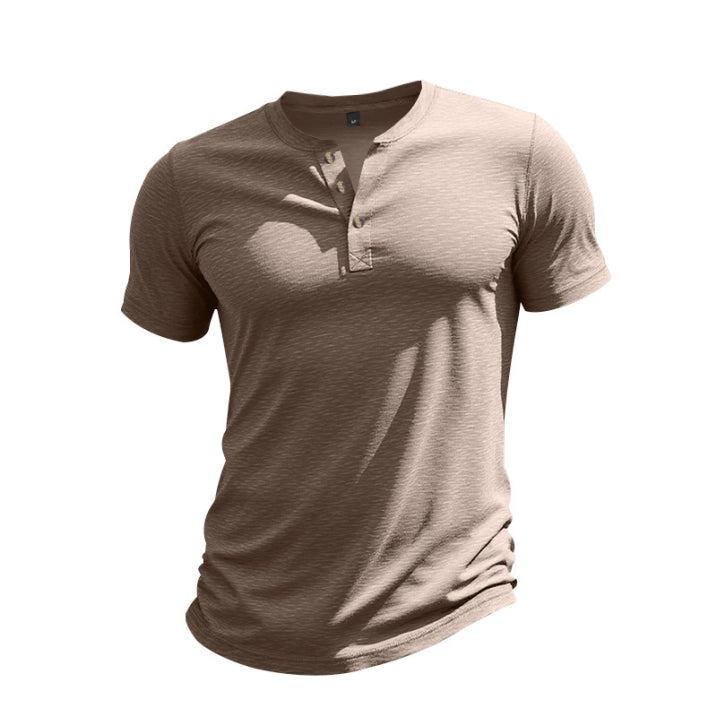 Maverick Men's Henley T-Shirt | Relaxed Fit, Soft Fabric 4
