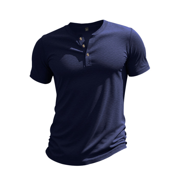 Maverick Men's Henley T-Shirt | Relaxed Fit, Soft Fabric 6