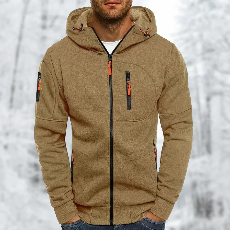 Maverick Men's Hooded Jacket | High-Quality Fabric, Stylish Design 0
