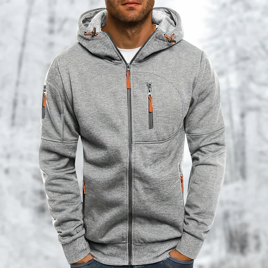 Maverick Men's Hooded Jacket | High-Quality Fabric, Stylish Design 2