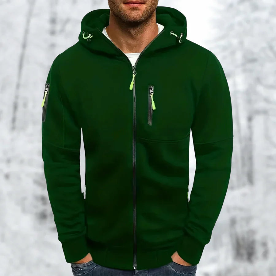 Maverick Men's Hooded Jacket | High-Quality Fabric, Stylish Design 4