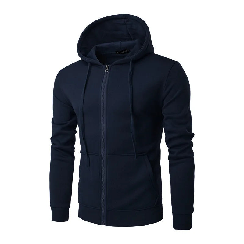 Maverick Men's Hoodie | Classic Zip-Up Design for Winter Comfort 1