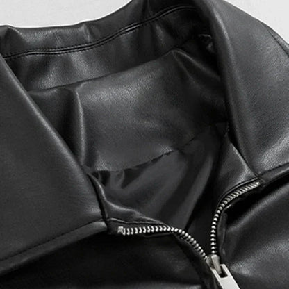 Maverick Men's Jacket | Oversized Leather, Streetwear Style 2