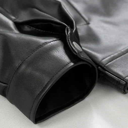 Maverick Men's Jacket | Oversized Leather, Streetwear Style 3