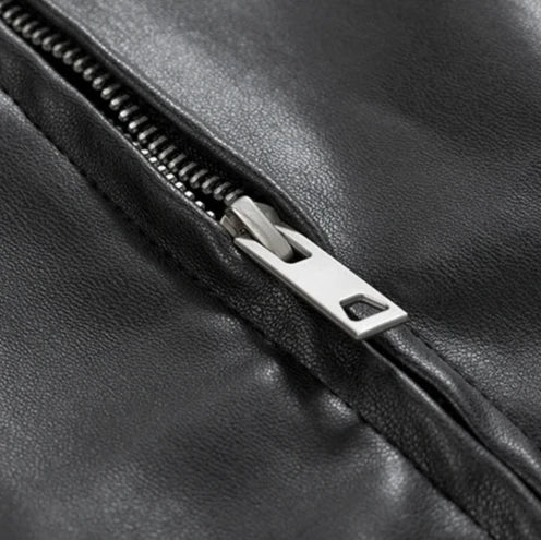 Maverick Men's Jacket | Oversized Leather, Streetwear Style 4