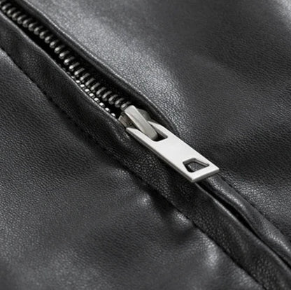 Maverick Men's Jacket | Oversized Leather, Streetwear Style 4