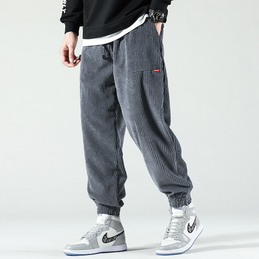 Maverick Men's Jogger Pants | Classic Corduroy Style 0