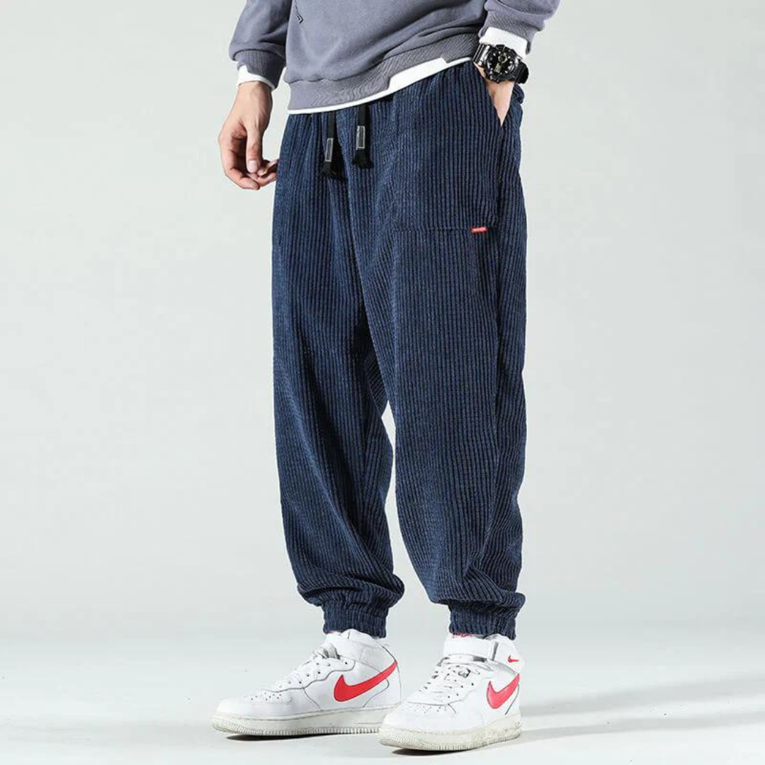 Maverick Men's Jogger Pants | Classic Corduroy Style 2
