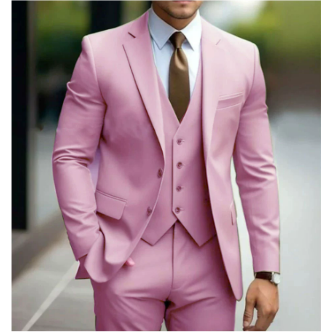 Maverick Men's Wedding Suit | Three-Piece, Modern Fit 8