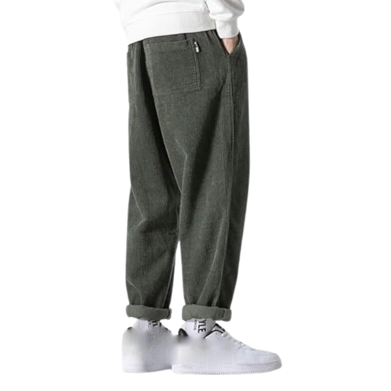 Max Men's Oversized Corduroy Pants | Comfortable Fit 8
