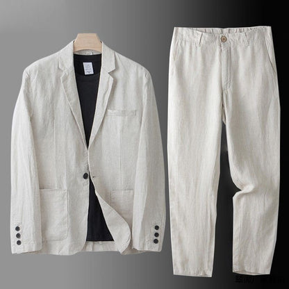 Max Men's Suit | Modern Fit, Lightweight Wedding Suit 0