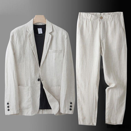 Max Men's Suit | Modern Fit, Lightweight Wedding Suit 0