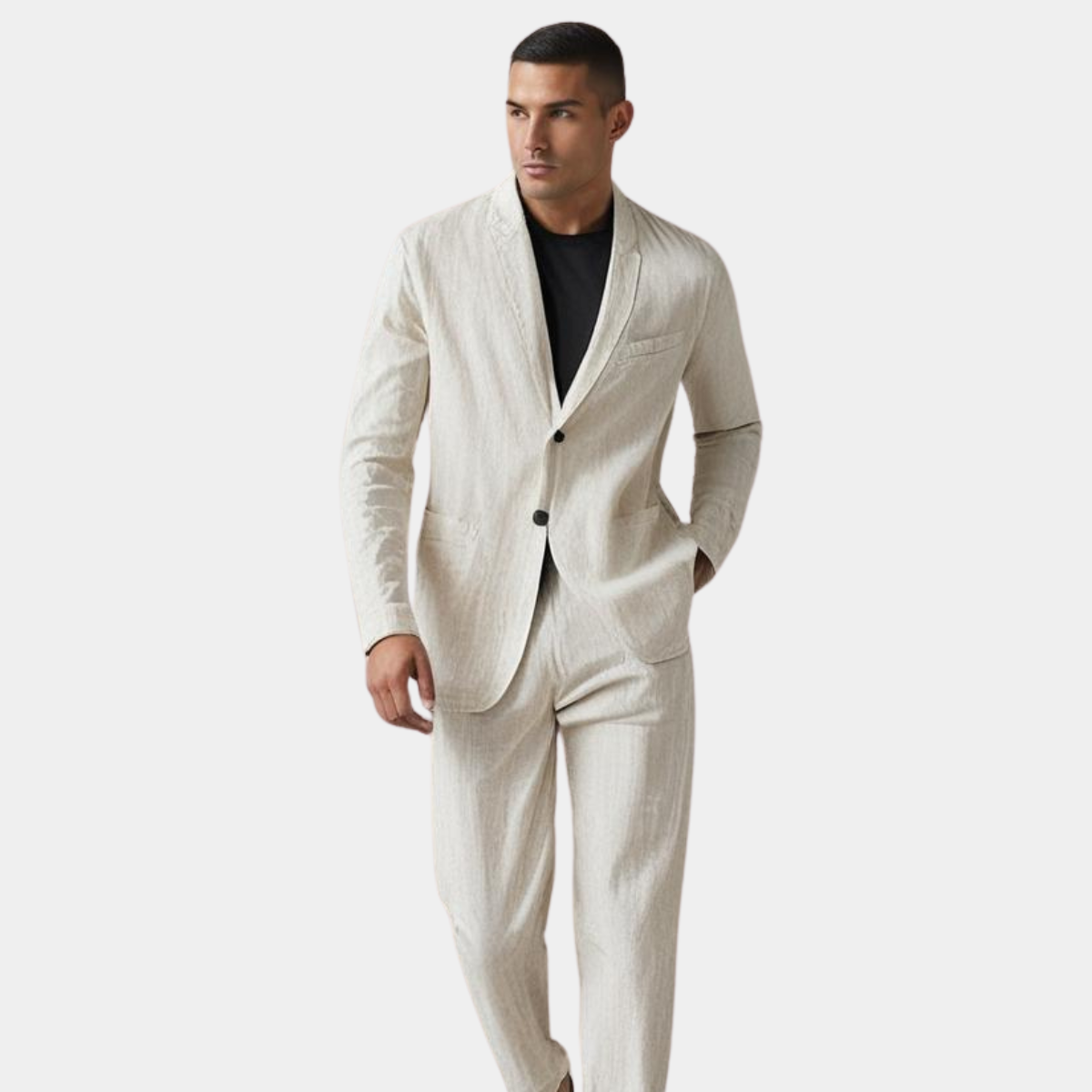 Max Men's Suit | Modern Fit, Lightweight Wedding Suit 1