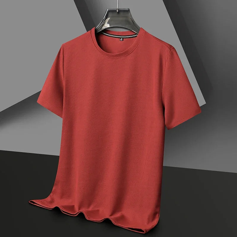 Max Men's T Shirt | Textured Fabric, Casual Short Sleeve 3