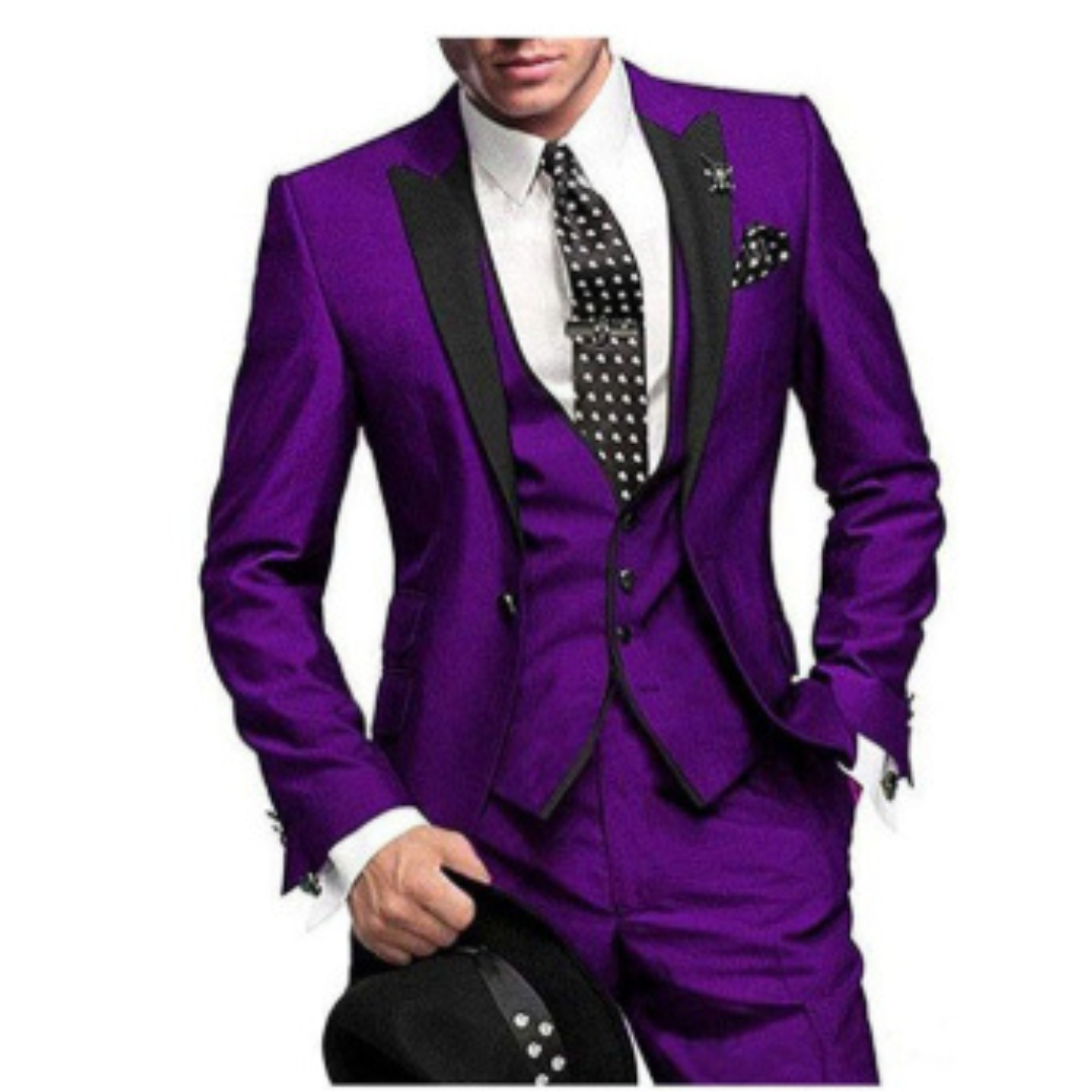 Max Men's Wedding Suit | Classic Three-Piece Design 5