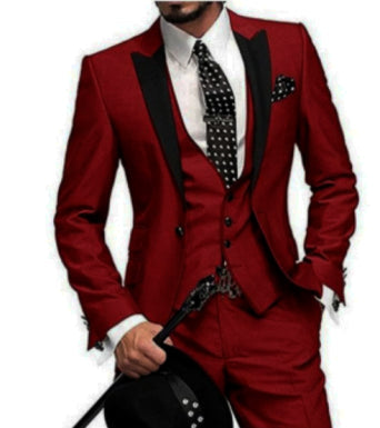 Max Men's Wedding Suit | Classic Three-Piece Design 8