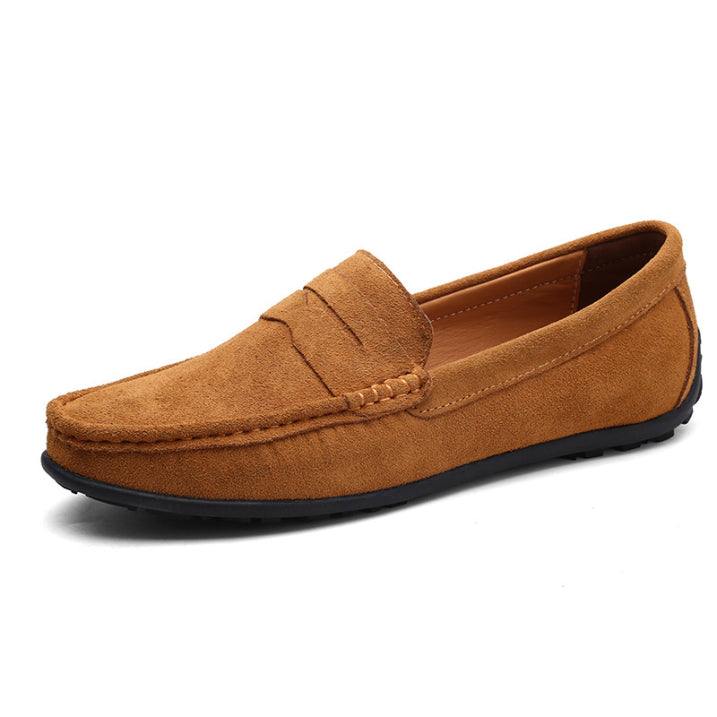 Max Relax Men's Black Loafers | Classic Slip-On Design, Comfortable Fit 5