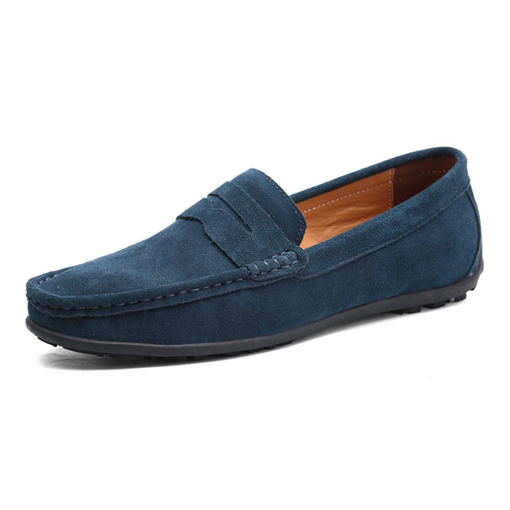 Max Relax Men's Black Loafers | Classic Slip-On Design, Comfortable Fit 6