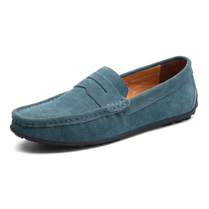 Max Relax Men's Black Loafers | Classic Slip-On Design, Comfortable Fit 7