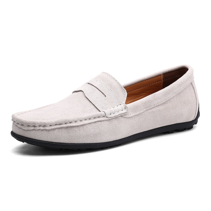 Max Relax Men's Black Loafers | Classic Slip-On Design, Comfortable Fit 8