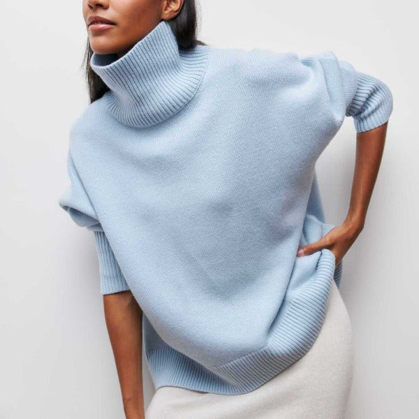 Maya Women's Turtleneck Sweater | Soft and Cozy 0