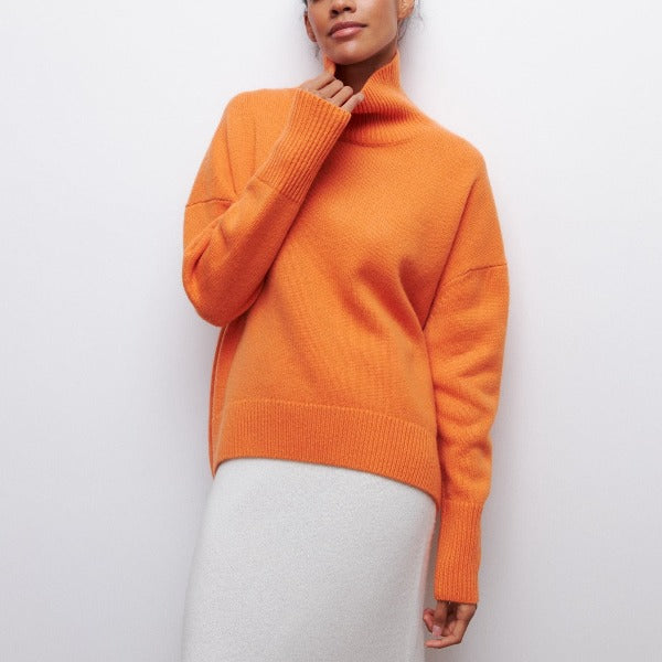 Maya Women's Turtleneck Sweater | Soft and Cozy 1