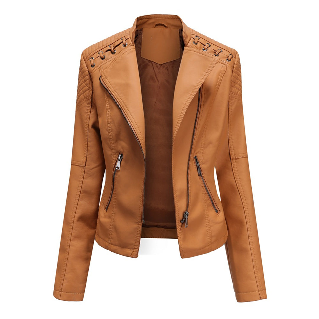 Megan Women's Jacket | Cropped Design, Structured Shoulders 0